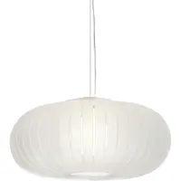 Kartell Taklampa , Teresa Frozen, Vit, Vardagsrum, Plast, Design