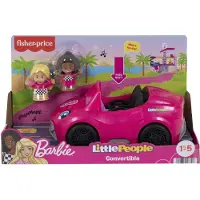 Mattel *****FP LP cabriolet + figurer, ljud HJN53 /2