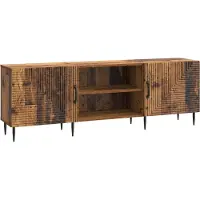 vidaXL TV-skåp Gammalt trä 150 x 31 x 50 cm Konstruerat trä