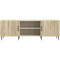 vidaXL TV-skåp Sonoma-ek 150 x 31 x 50 cm Konstruerat trä
