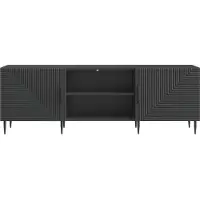 vidaXL TV-skåp Svart 150 x 31 x 50 cm Konstruerat trä