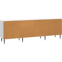 vidaXL TV-skåp Vit 150 x 31 x 50 cm Konstruerat trä