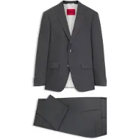 HUGO Two-piece slim-fit suit in performance-stretch twill