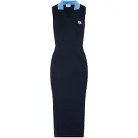 Calvin Klein Cotton Knit Sleeveless Polo Dress