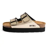 Bayton Pantolette 'JAPET' guld