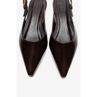 Prologue Jenna Slingback Pump med Spetsig Tå