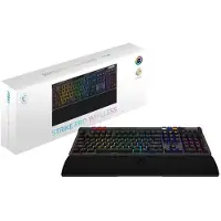 MSI Strike Pro Silent Trådlöst Speltangentbord Spanska