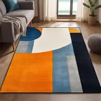 Jacket-pa Modern Nordisk Stil Matta för Rum Tvättbar Stor Vardagsrumsmatta Färg Soffbordsmatta Halkfri Garderobsdekor Mattor 80*120cm