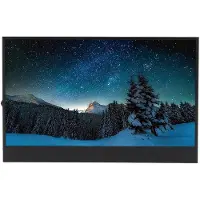 DIYelecs 13,3-tums bärbar skärm 1080P FHD IPS USB Type C Extern sekundärskärm med dubbla högtalare för