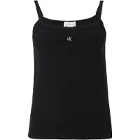 Calvin Klein Jeans Topp 'Monogram Patch Cami' svart