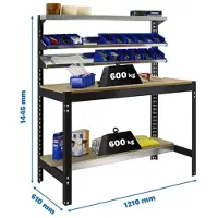 Simonwork (bancos De Trabajo) Bt1 Arbetsbänk 1445x1210x610 Mm
