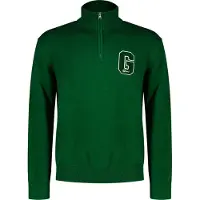 Gant Small Graphic Badge Halv Dragkedja Tröja