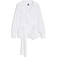 BOSS Blus 'Bekania1' vit
