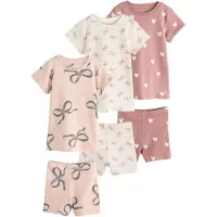 Next Pyjamas elfenben / mocka / antracit / pitaya