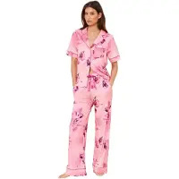 Lipsy Pyjamas lila / rosa / ljusrosa