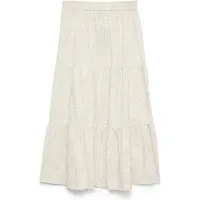 Vero Moda Kjol 'VMDICTHE' beige / kräm
