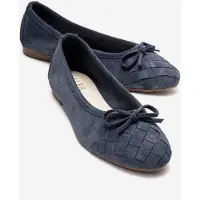Forever & Always Nopos Läder Cap Toe Ballerina