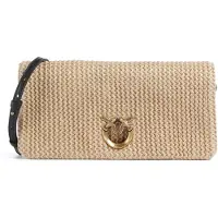Pinko Beige Polypropenaxelväska