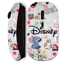 MANIACASE Trådlös mus - Disney - Stitch Ariel Dumbo - Ergonomisk - Bekväm - Optisk