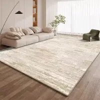 JGJG Nordisk Abstrakt Matta för Vardagsrumsdekoration Hem Stor Ytmatta 200x300 Sovrum Sängbord Halkfri Golvmatta Vikbar 3.9x5.9ft(120x180cm)