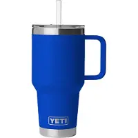 Yeti - Vattenflaskor - Rambler 35 Oz Straw Mug Royal Blue för Unisex - Blå