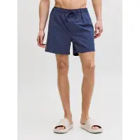 Jack & Jones Badshorts 'JPSTMaui Tropic' mörkblå