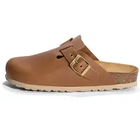Bayton Pantolette 'Milky' camel