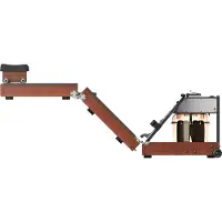 King Smith KINGSMITH WM10 vikbar roddmaskin (red oak)