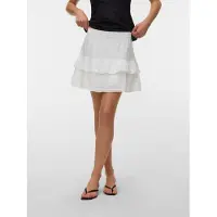 Vero Moda Kjol 'VMTrine' vit