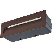 LUCANDE Utomhusbelysning , Loya, Brun / rost, Terrass, Aluminium, Modern