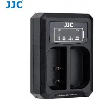 JJC dubbel batteriladdare till kamera DCH-BLF19E för DMW-BLF19E
