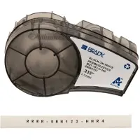 Brady M21-187-C-342 värmekrympslang | svart text - vit tejp | 8,51mm x 2,10m (original)