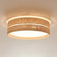 TK Lighting Taklampa Calma , dimbar, Creme / bärnsten, Vardagsrum / matsal, Taklampa