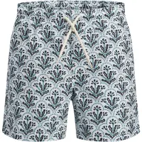 Jack & Jones Badshorts - JpstMaui - Bright White - - 10 år (140) - Badkläder