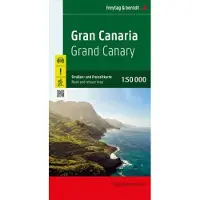 Gran Canaria, road and leisure map 1:50,000, freytagberndt