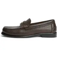 Tommy Hilfiger Pebble Grain Leather Penny Loafers