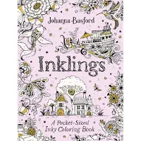 Inklings: A Pocket-Sized Inky Coloring Book