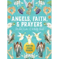 Angels, Faith & Prayers Sticker, Color & Activity Book