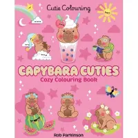 Capybara Cuties: Colouring Book