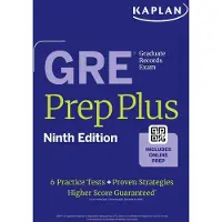 GRE Prep Plus, Ninth Edition (2026): Includes 6 Practice Tests, 1500+ Practice Questions + Online Access to a 500+ Question Bank, Video Tutorials, and