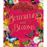 The Sticker Treasury of Blooms and Butterflies (inbunden, eng)