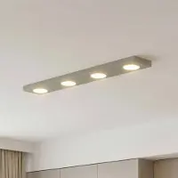 Sigma Taklampa Hero , dimbar, Creme / bärnsten, Hall, Metall, Modern, Taklampa