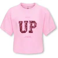 ONLY GIRLS T-shirt 'KOGStella' lila / röd