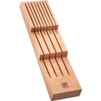 Zwilling unspecific Knivförvaring i bok L 41 x 11 x 4,8 cm, Med plats för upp till 8 knivar. Passar de flesta kökslådorna.