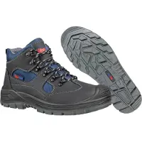 Footguard SAFE MID 631840-41 Säkerhetsstövlar S3 Skostorlek (EU): 41 Svart, Blå 1 st