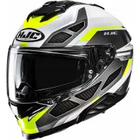 HJC i71 Zest MC3H Integralhjälm Svart/Vit/Gul XS Unisex sort