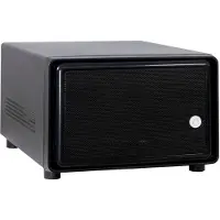 Inter-Tech SC-2100 Mini-Tower Datorchassi Svart 1 Förinstallerad Fläkt