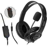 Eaxus Gaming Headset med mikrofon - Svart