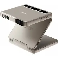 Aurzen ZIP Tri-Fold Portable Mini Projector (Gold)