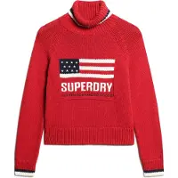 Superdry Americana Knit Tröja Med Hög Krage